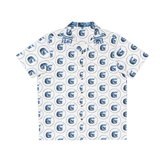 Men's Hawaiian Shirt (AOP) Ice