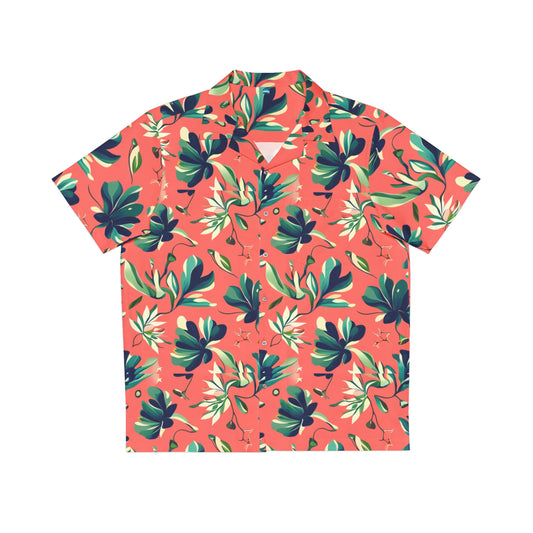 Flower camo Hawaiian Shirt (AOP)