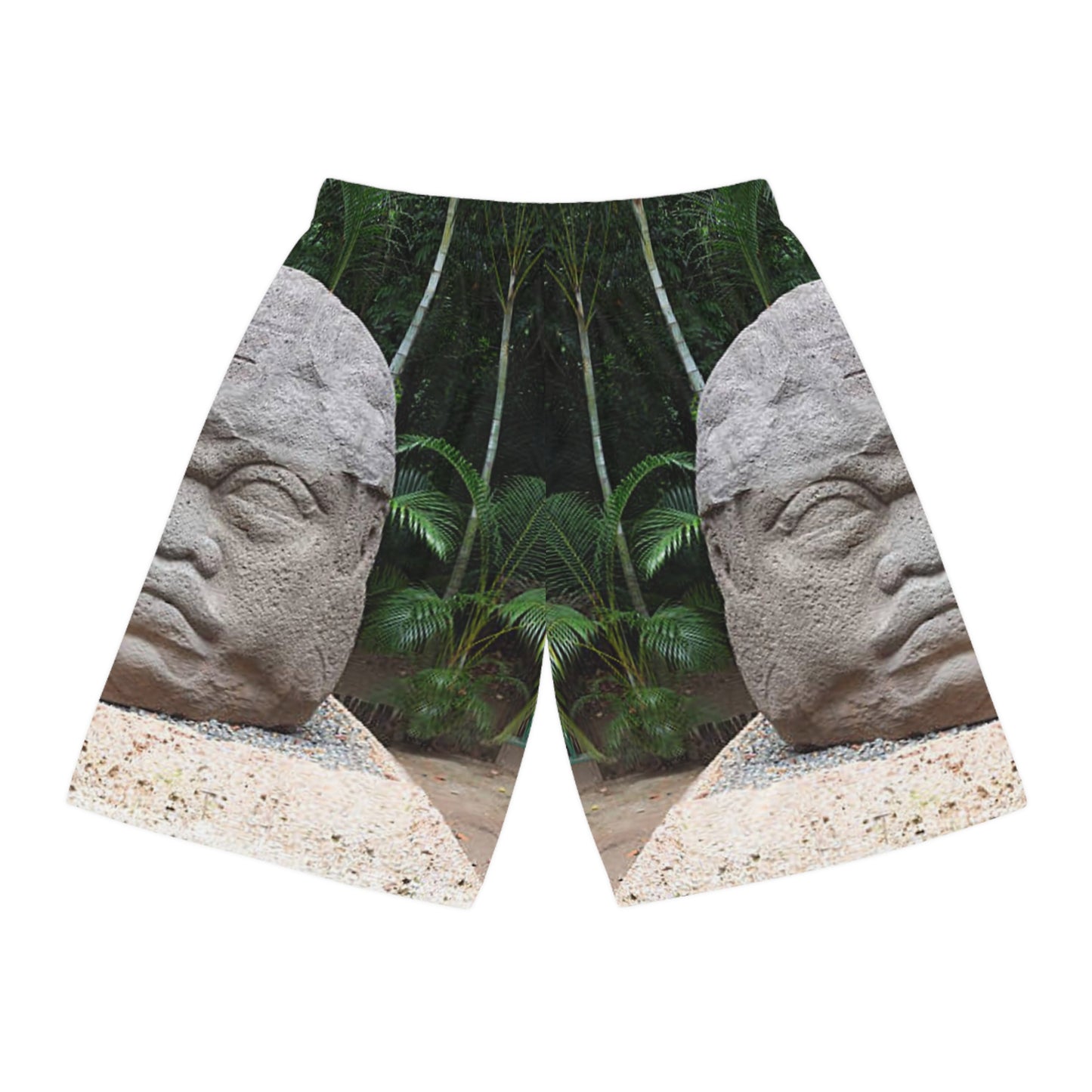 Olmec Basketball Shorts (AOP)