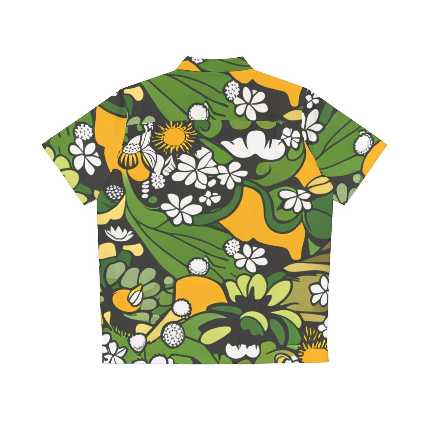 Flower Camo Hawaiian Shirt (AOP)