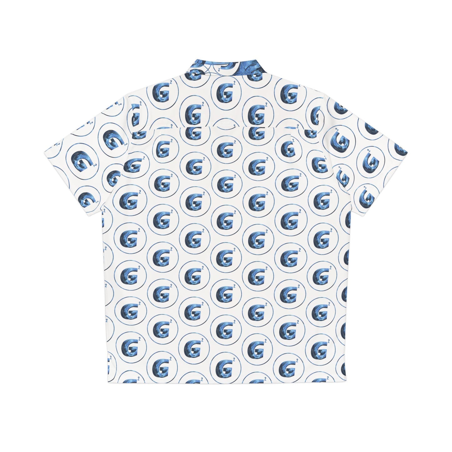 Men's Hawaiian Shirt (AOP) Ice