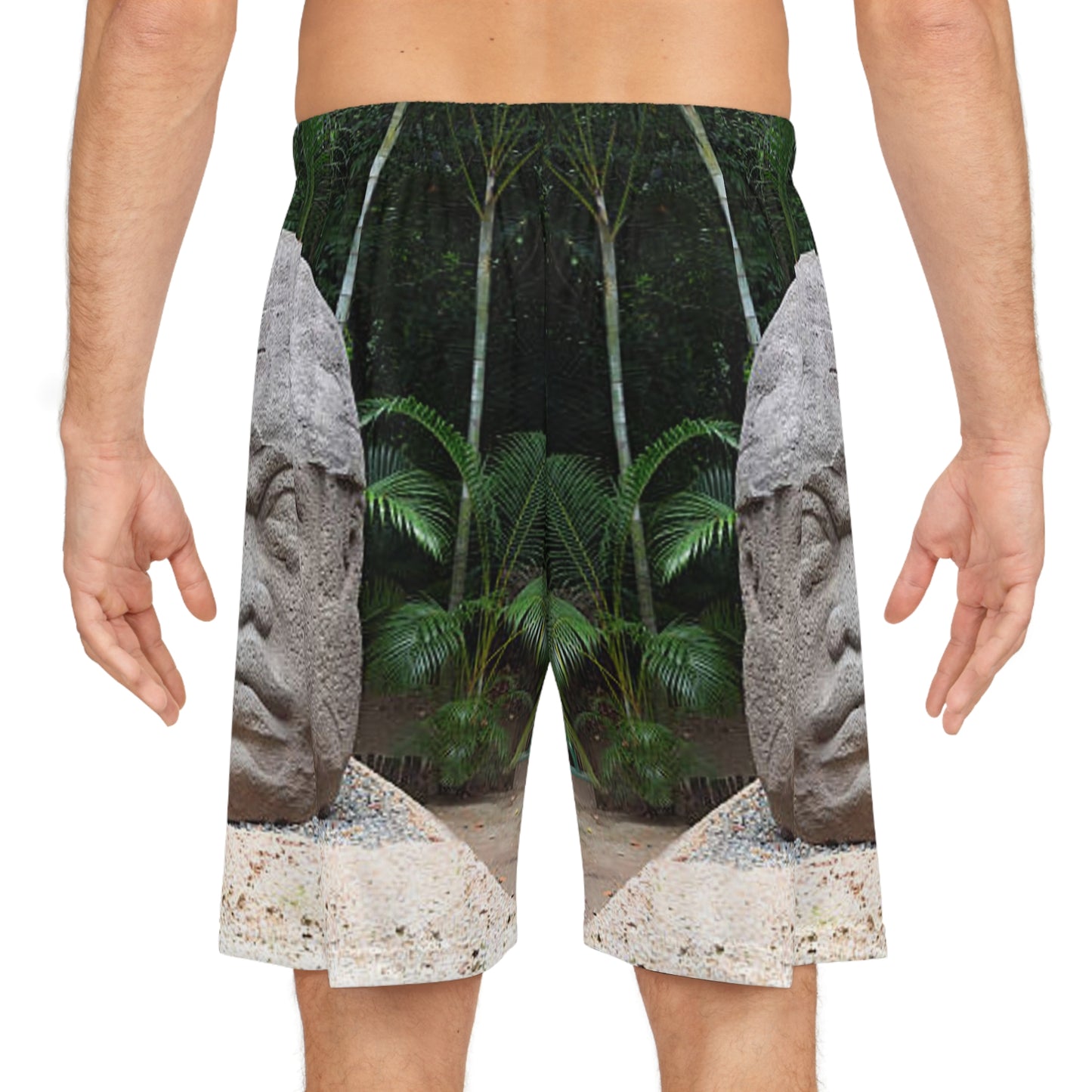 Olmec Basketball Shorts (AOP)