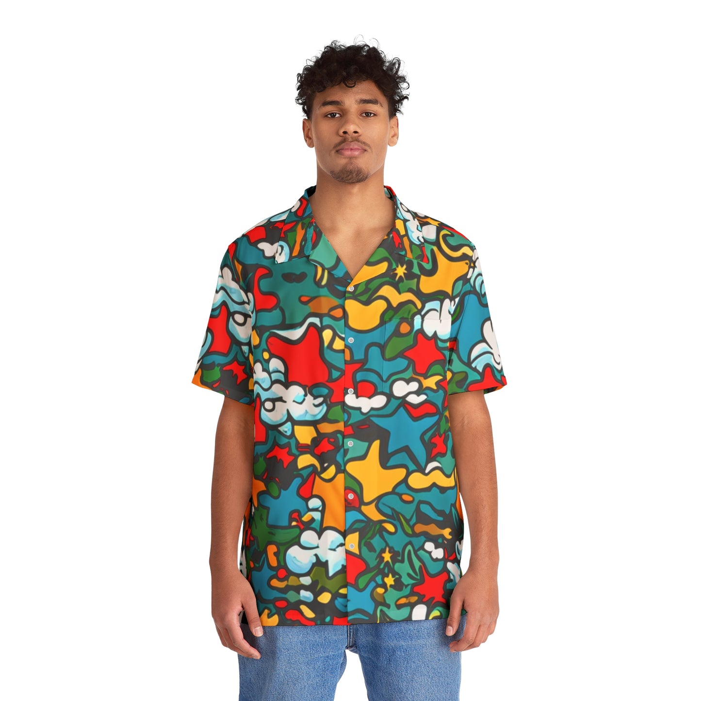 Comic Hawaiian Shirt (AOP)