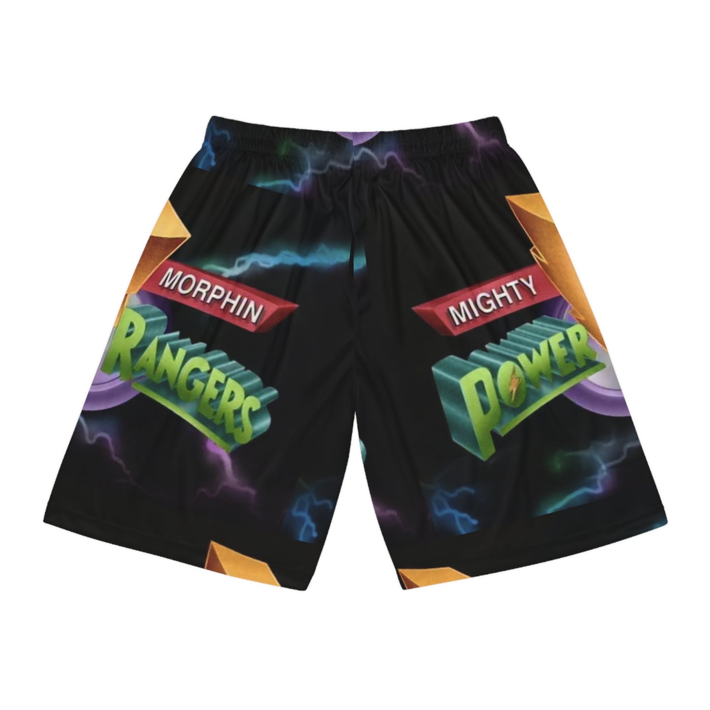 MMPR Basketball Shorts (AOP)