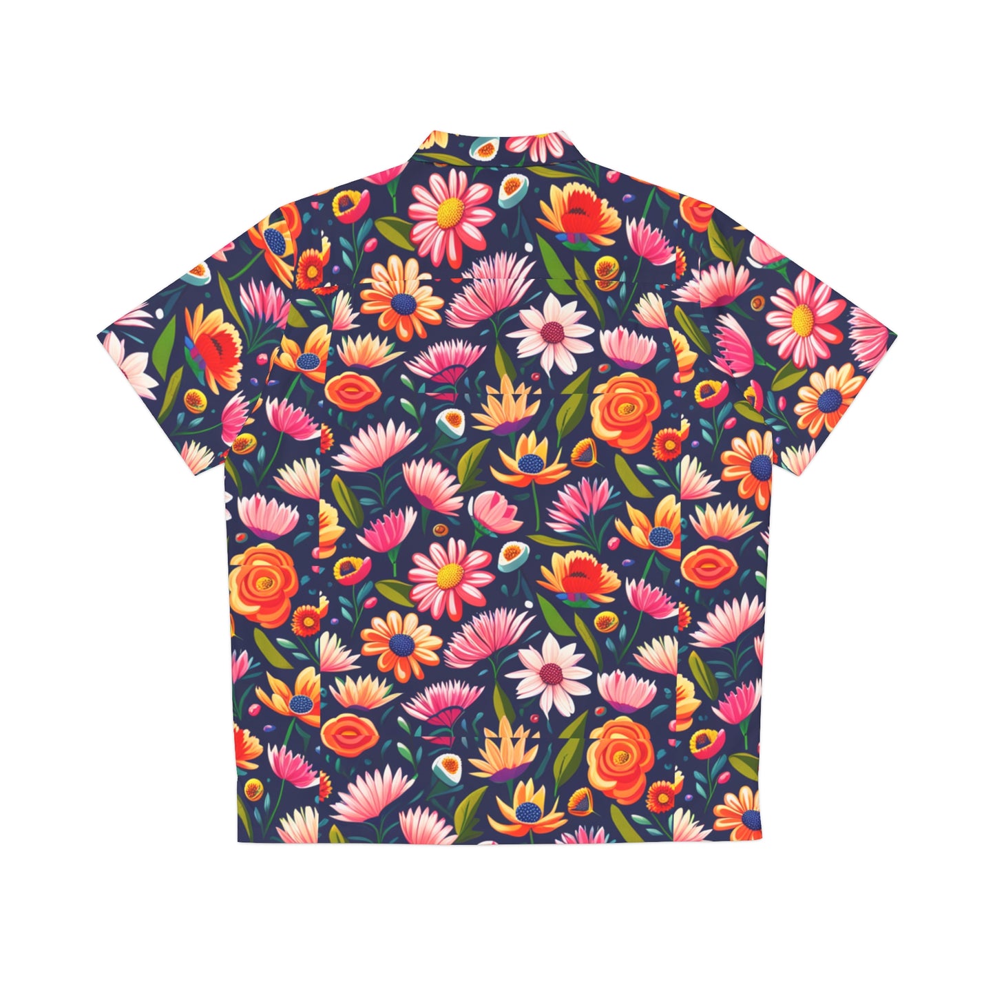 Flower camo Hawaiian Shirt (AOP)