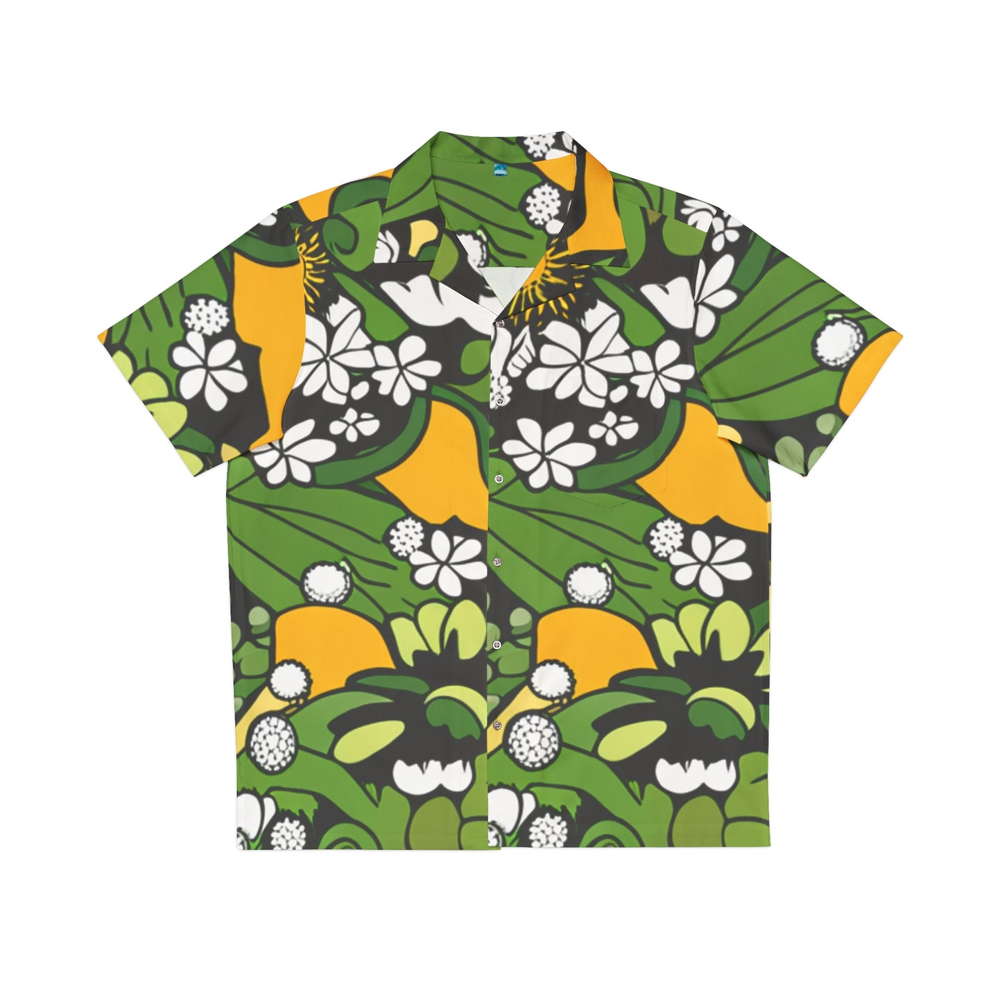 Flower Camo Hawaiian Shirt (AOP)