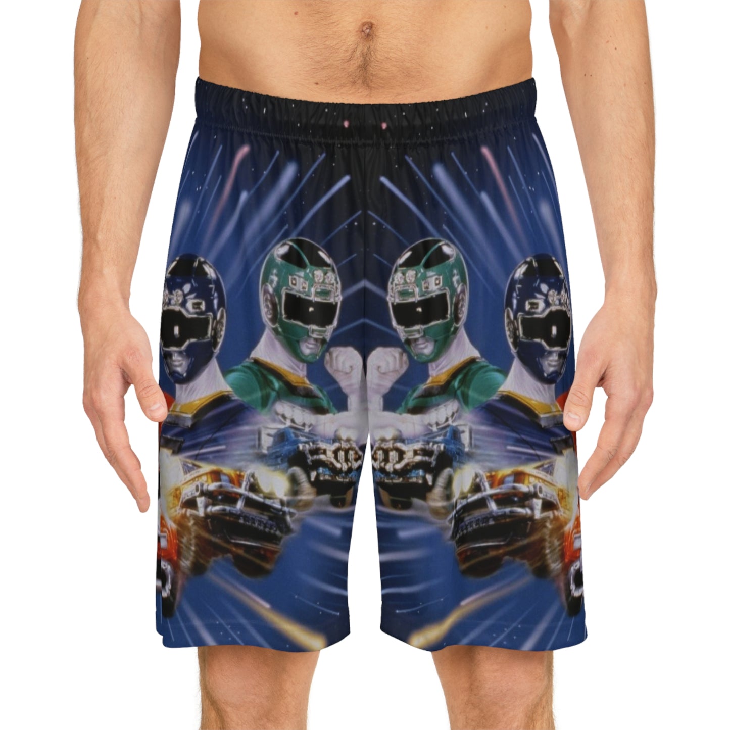 Turbo Basketball Shorts (AOP)