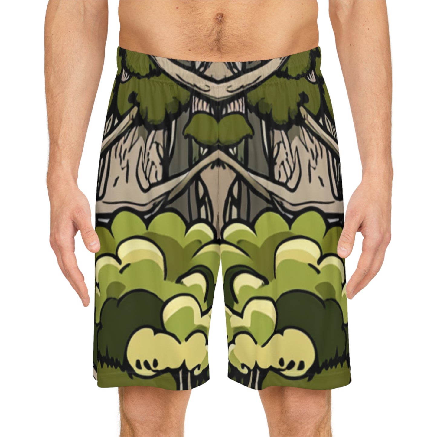 Woodland Basketball Shorts (AOP)